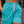 Pastel Summer Oversized Shorts Mint Blue